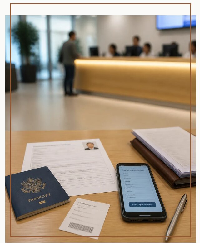 Запись в визовый центр в Советской Гавани для подачи документов
